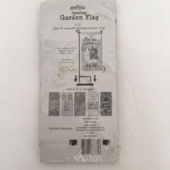 MERMAID VIBES DESKTOP GARDEN FLAG NWT - Picture 5 of 9